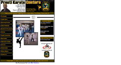 Desktop Screenshot of prestikarate.com